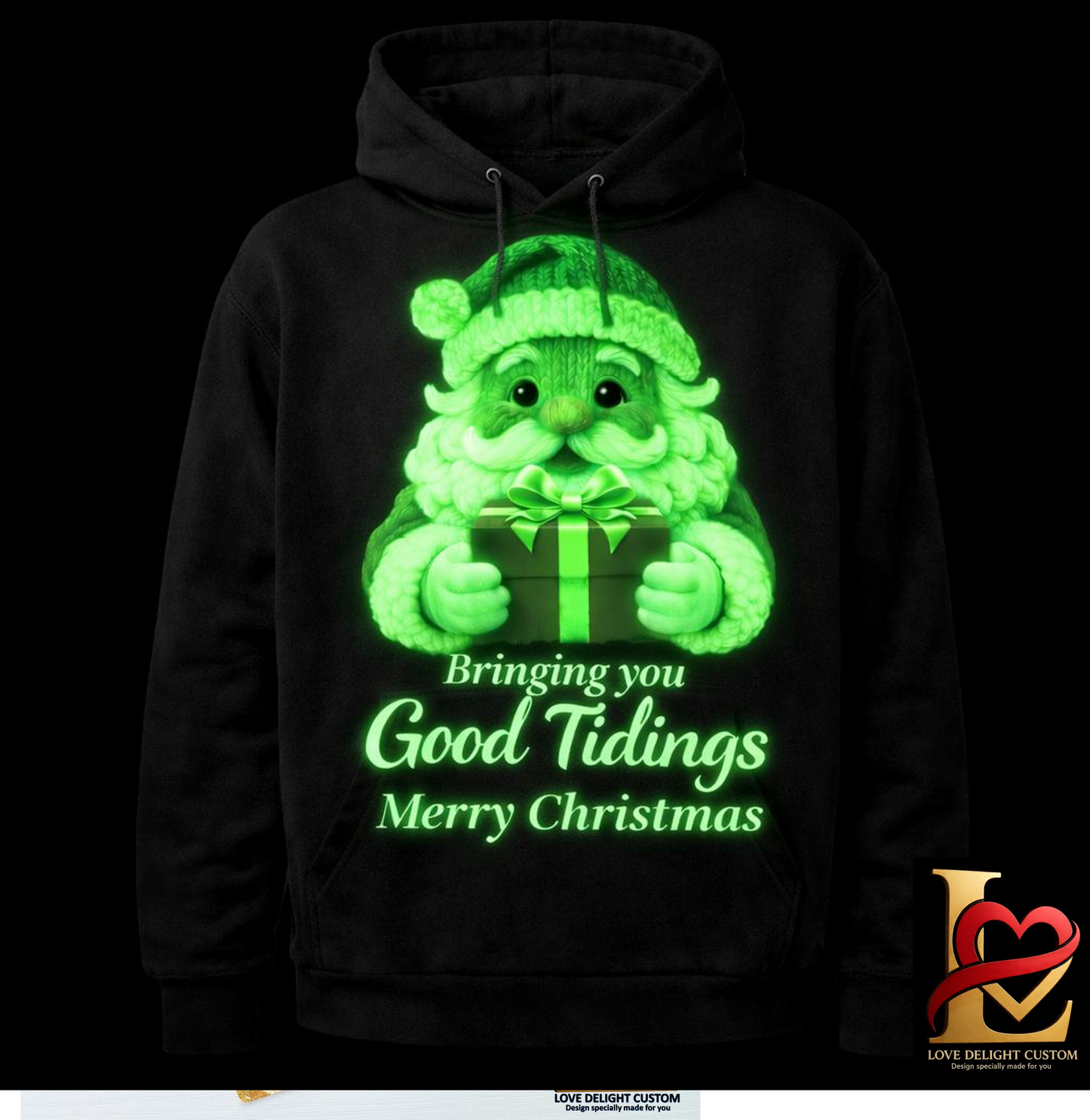 Hoodies (Xmas Themed) X Glow In The Dark